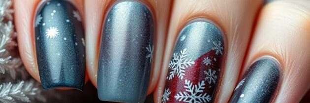 Modne stylizacje paznokci na zimę 2024/2025: trendy i inspiracje
